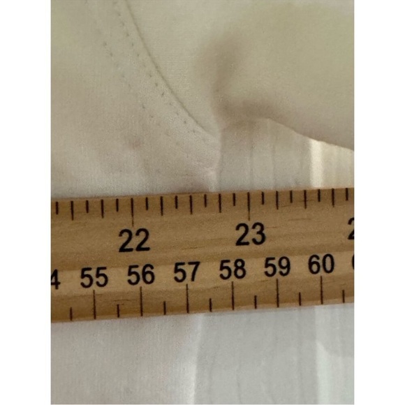 Anthropologie Daily Practice Sweatshirt Mini Dress White and Gray Size Small - Picture 8 of 9